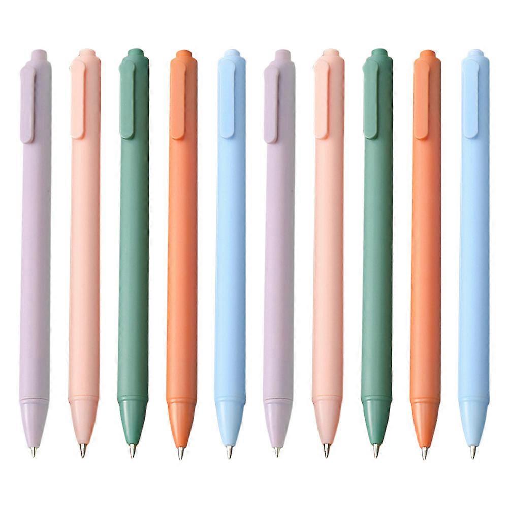 Colorful Assorted Color Ergonomic Grip Ideal For School Office Journaling Scrapbooking Christmas Party Favors 10Pcs