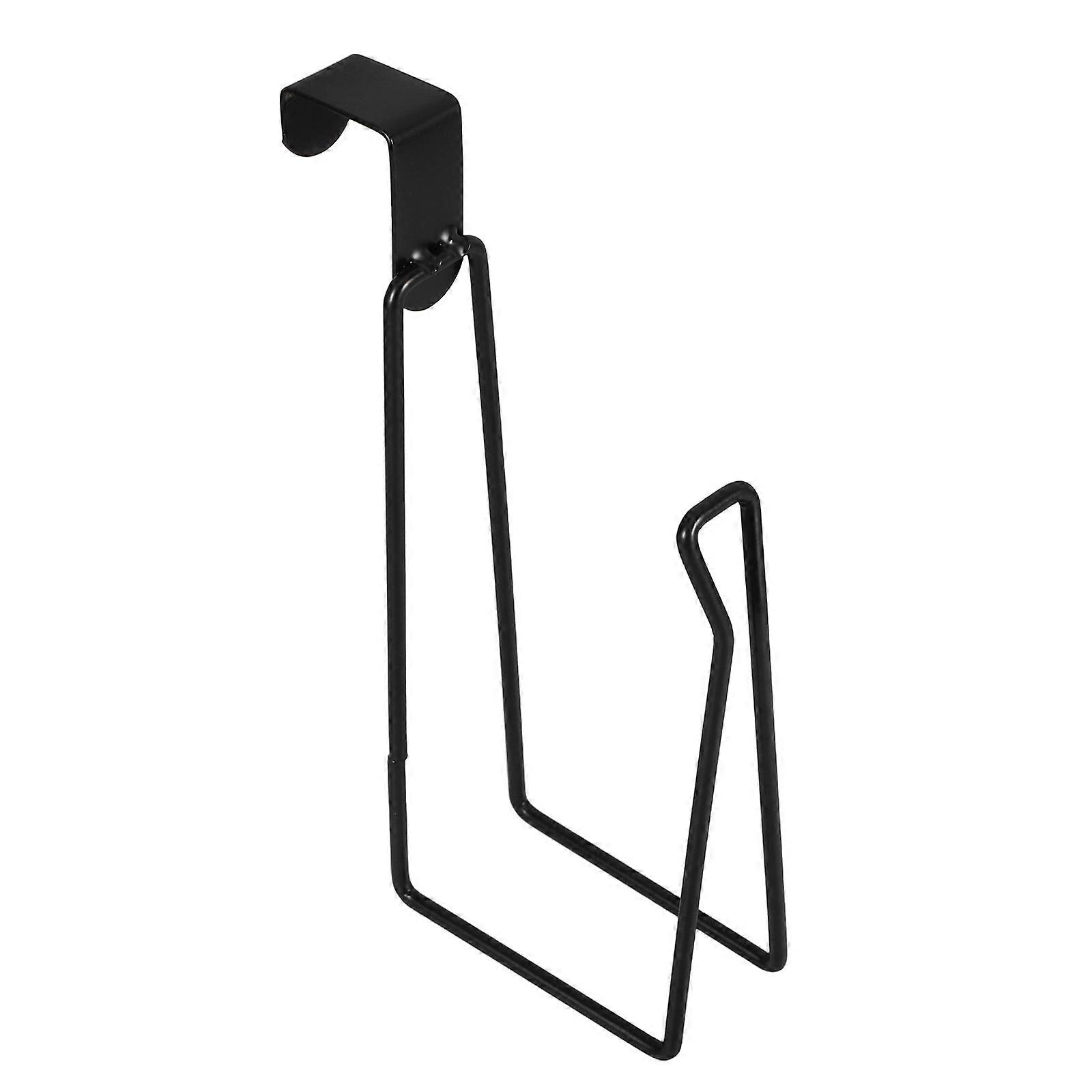 Toilet Paper Roll Holder Bathroom Accessories Home Use Black 1Pcs