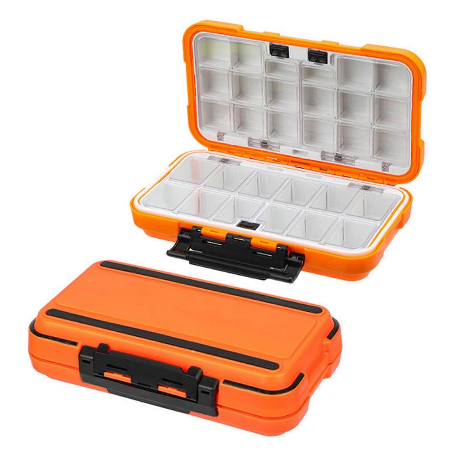 Fishing Tackle Box large size orange