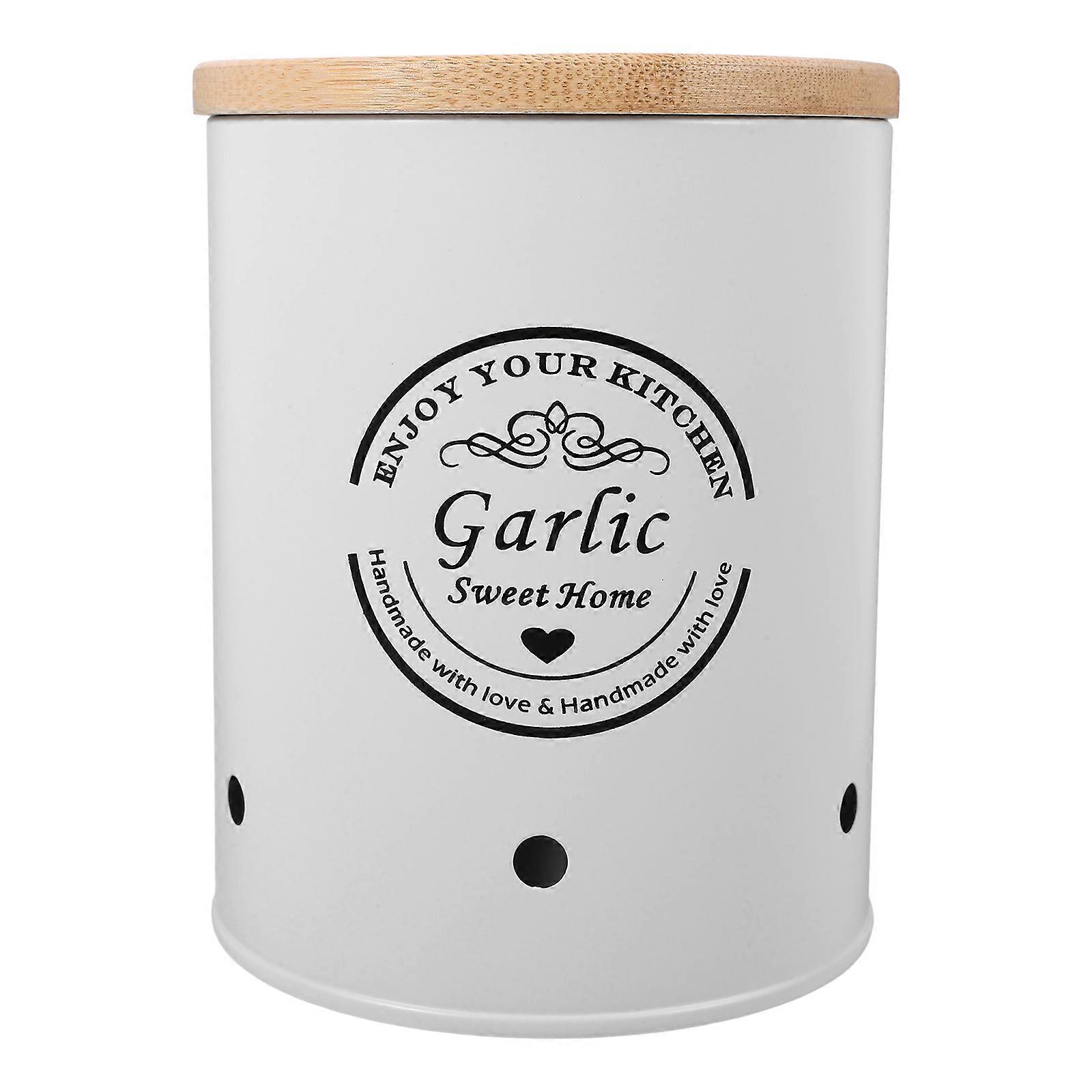 Onion Garlic Potato Storage Container Spacious Storage Kitchen Use 1Set