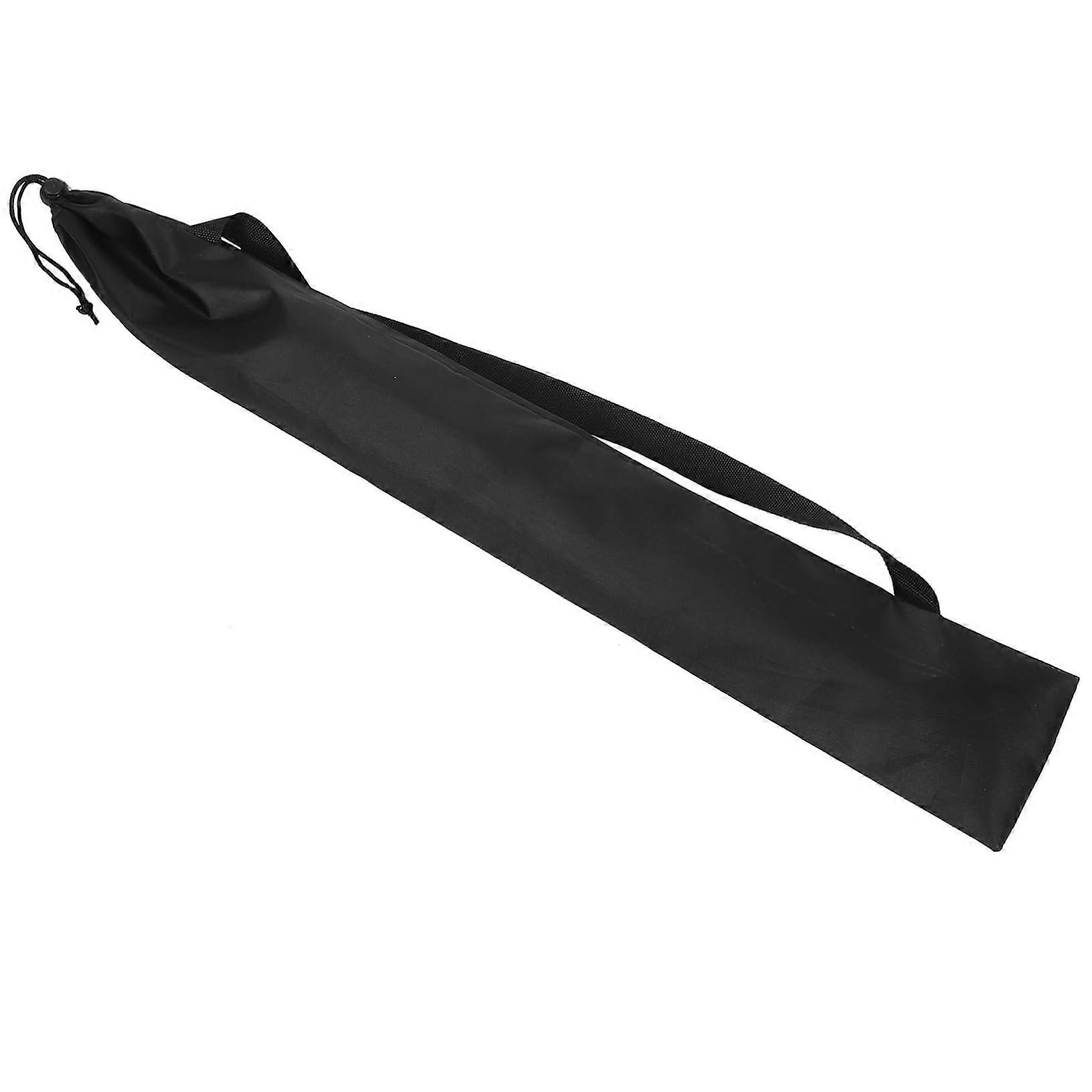 Baseball Bat Bag Polyester Black Foldable Case Portable Bat Backpack Pole Storage Carrier