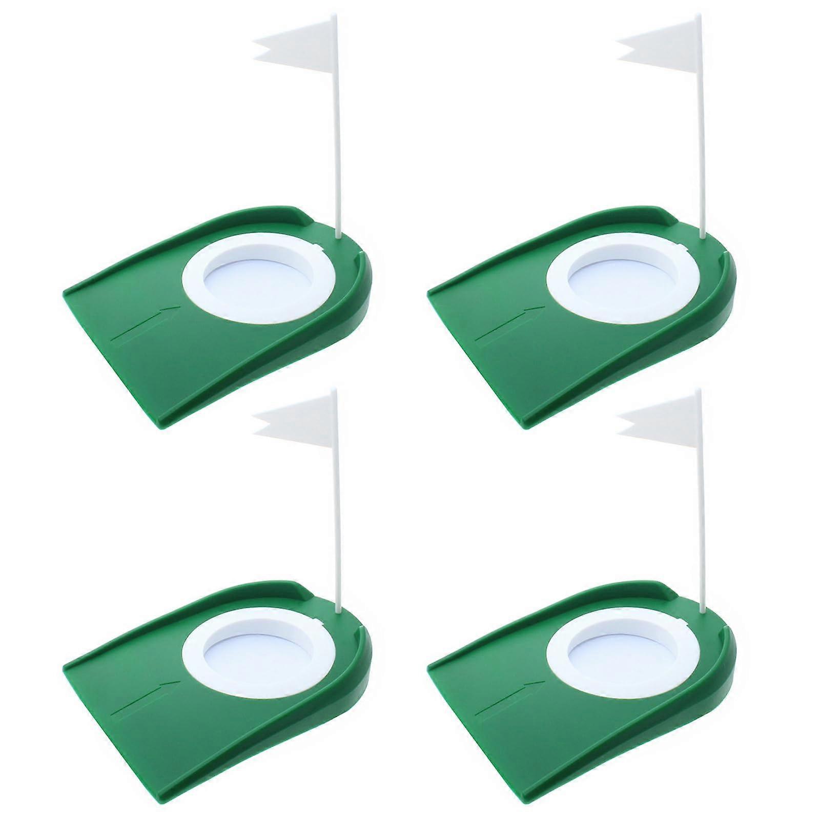 Putting Cup for Indoor Outdoor Golf Training Practice - Durable Rubber Design, Portable Size, Ideal for All Skill Levels