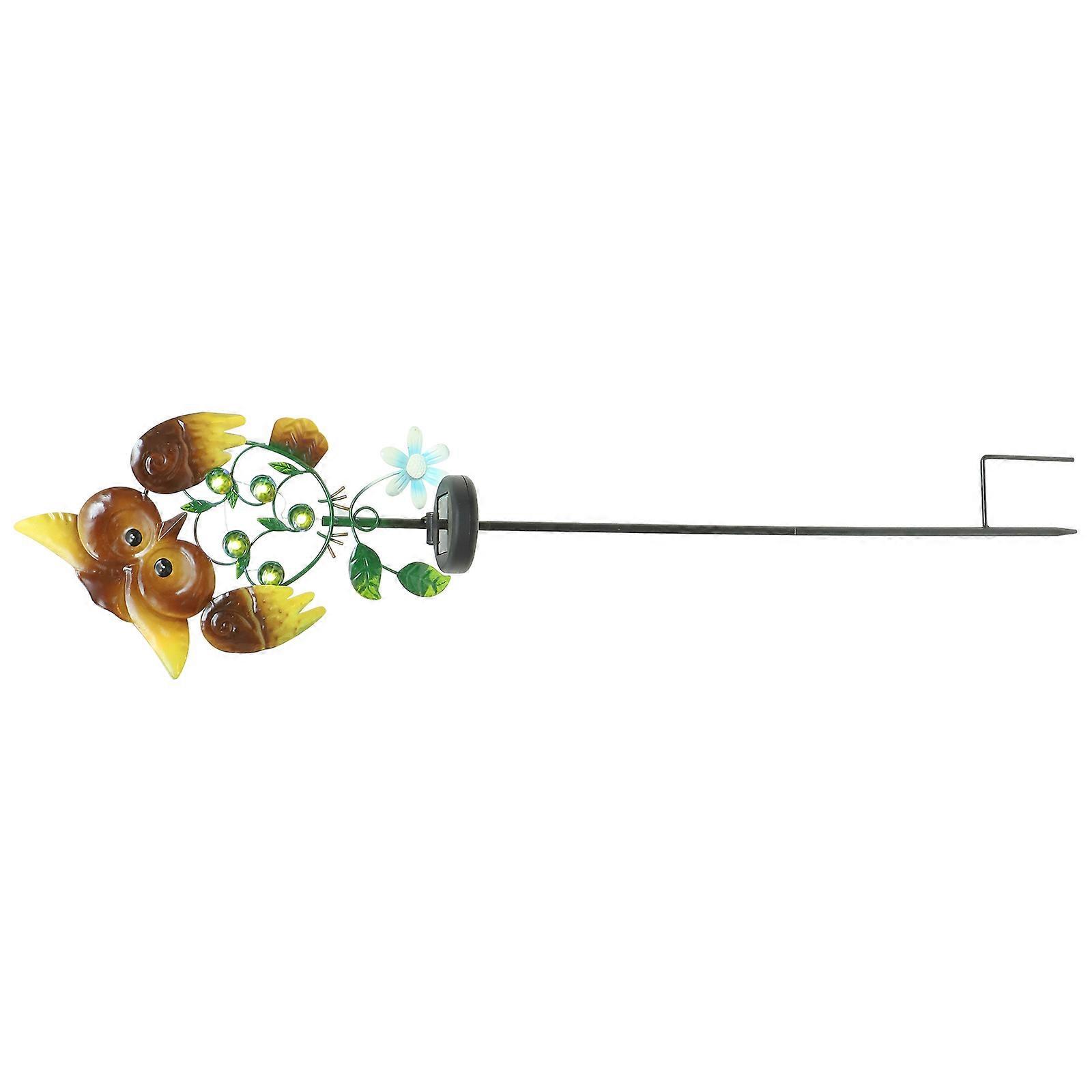 Outdoor Garden Light Owl Rain Gauge Light Solar Powered Lighting Roads 97.00X20.00X10.00CM Synthetic Material 1Set