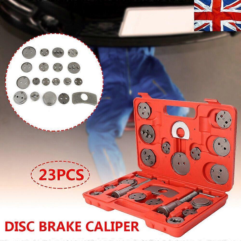 22pcs Heavy Duty Disc Brake Piston Caliper Compressor Rewind Tool Set Manual MK44925