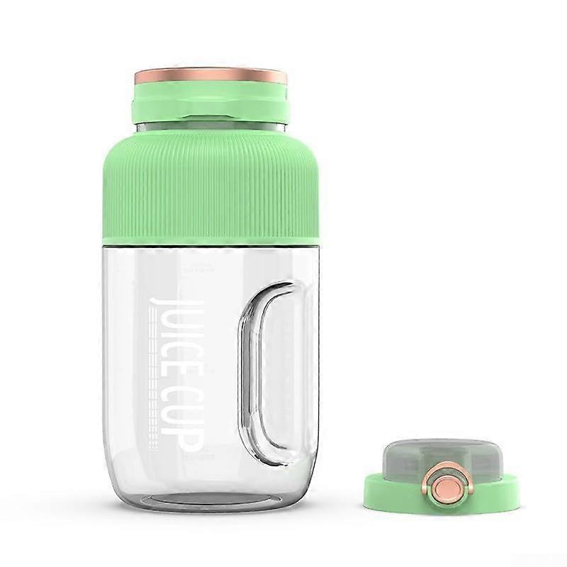 Portable Juicer 1200 ml Capacity, Compact Portable Juicer for Parties and Outdoor Use, Green Grass Color