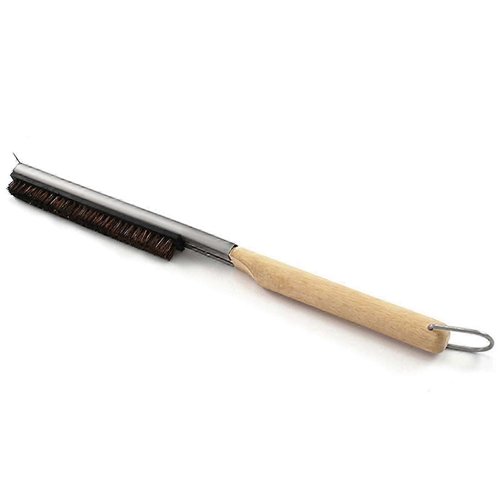 Pizza Oven Brush With Wooden Handle Multipurpose Detachable Grill Cleaning Tool