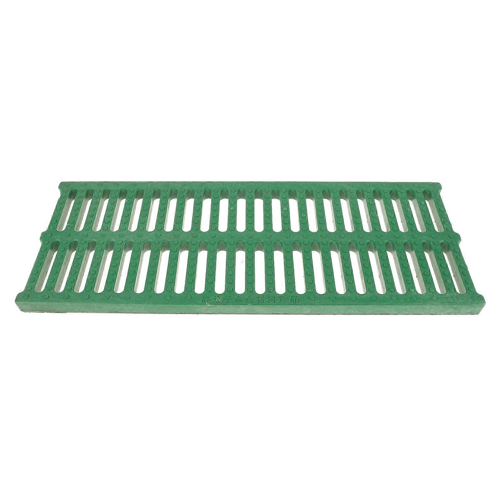 Heavy-Duty Drain Grate For Outdoor Use Sewer Drain Grate Urban Infrastructure Water Permeability 19.45X7.66X0.73IN 1Set