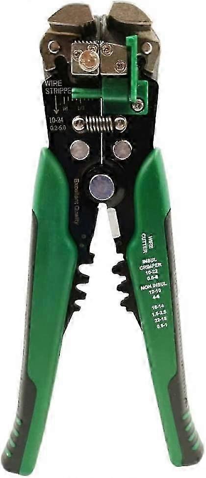 Multi-function Wire Cutter Crimping Pliers and Stripping Tool - Dark Green