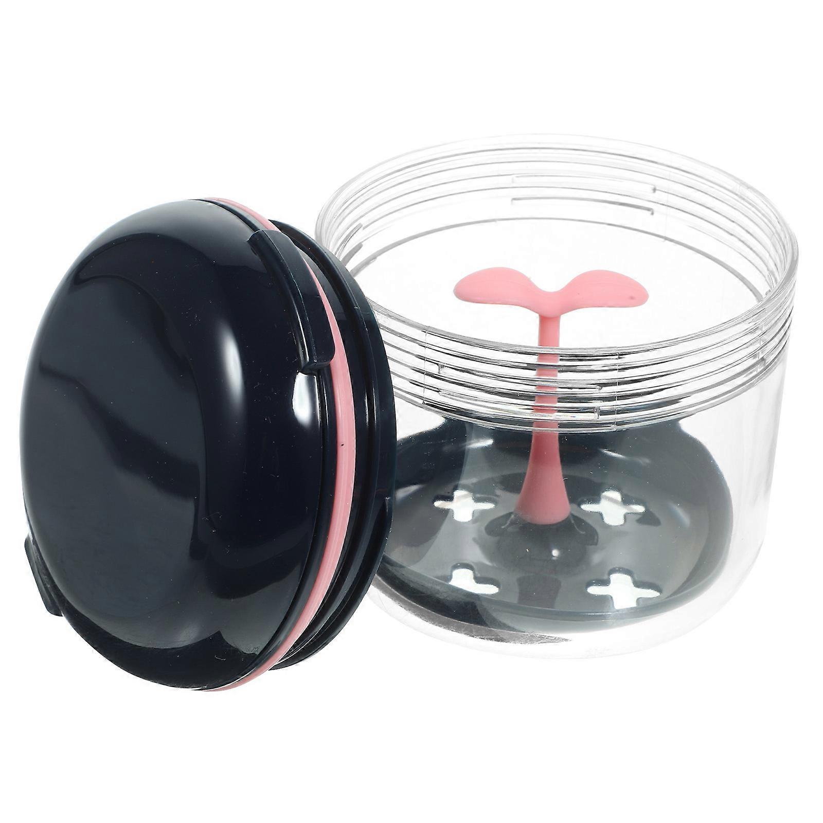 Sealed Denture Case Practical present Mouth Care Container Transparent Easy to Carry 1 Set