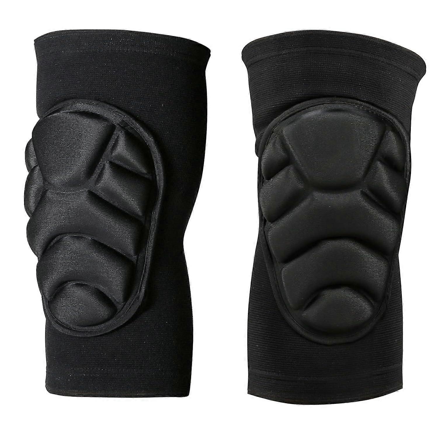 Protective knee pads thickened sponge volleyball knee pads anti-collision knee pads non-slip breathable sports knee pads suitable for football basketb