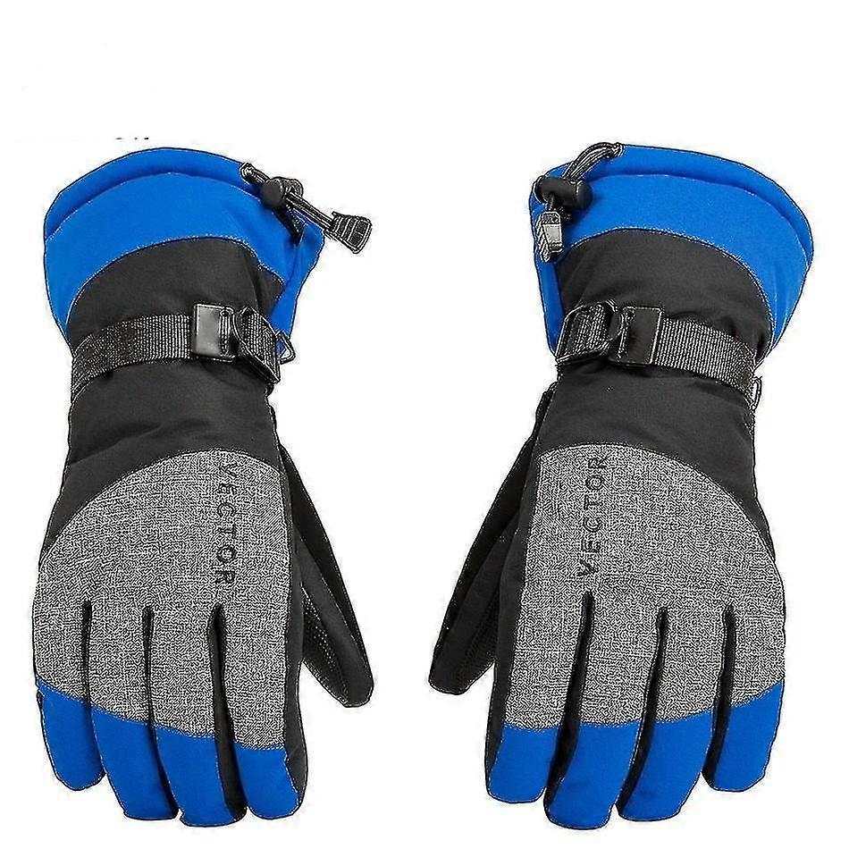 Extra Thick Pu Palm Ski Gloves Suitable for Skiing