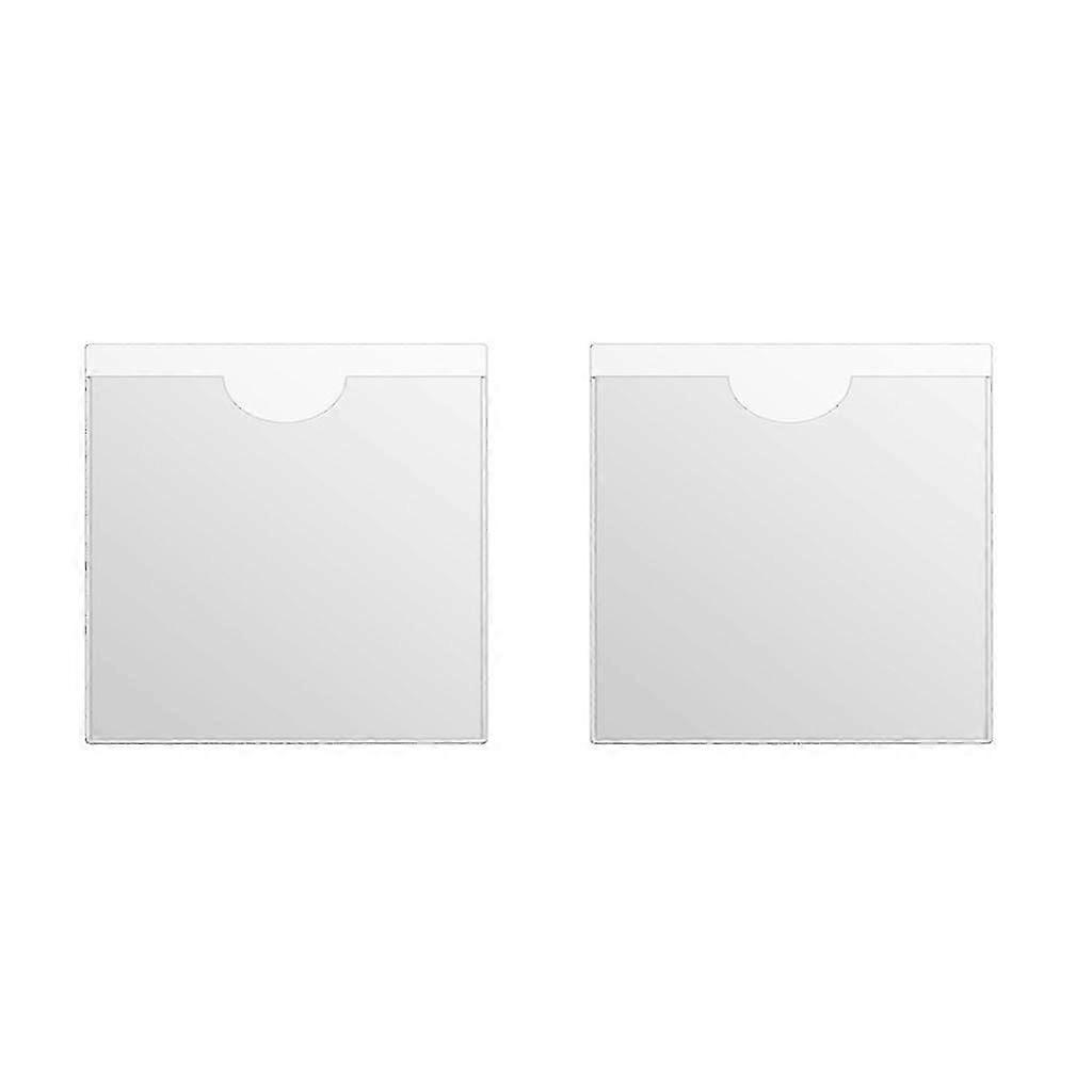 Self Adhesive Plastic Document Protector Holder Large Parking Sign Durable