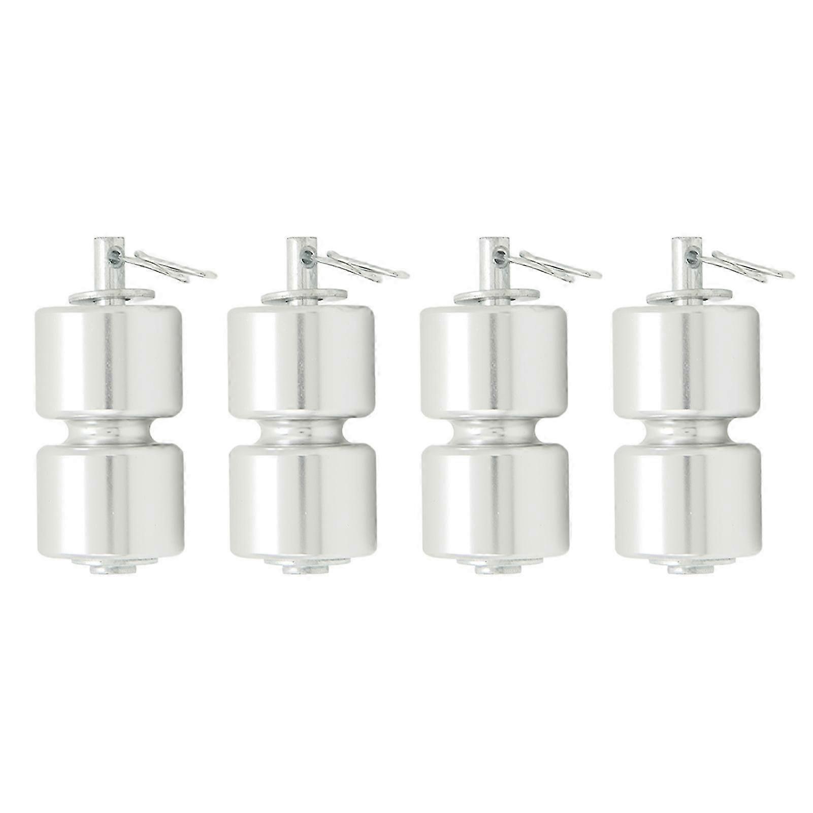 4PCS Trailer Tailgate Roller Compact Strong Strength for Trailer Tailgate Easy Lift Gate Lifting Bed Elevator