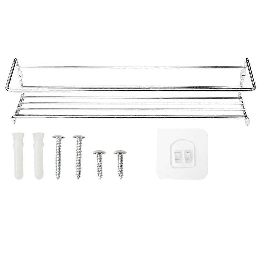 Spice Mounted for Storage Use 1Pcs Silver Kitchen Organizer