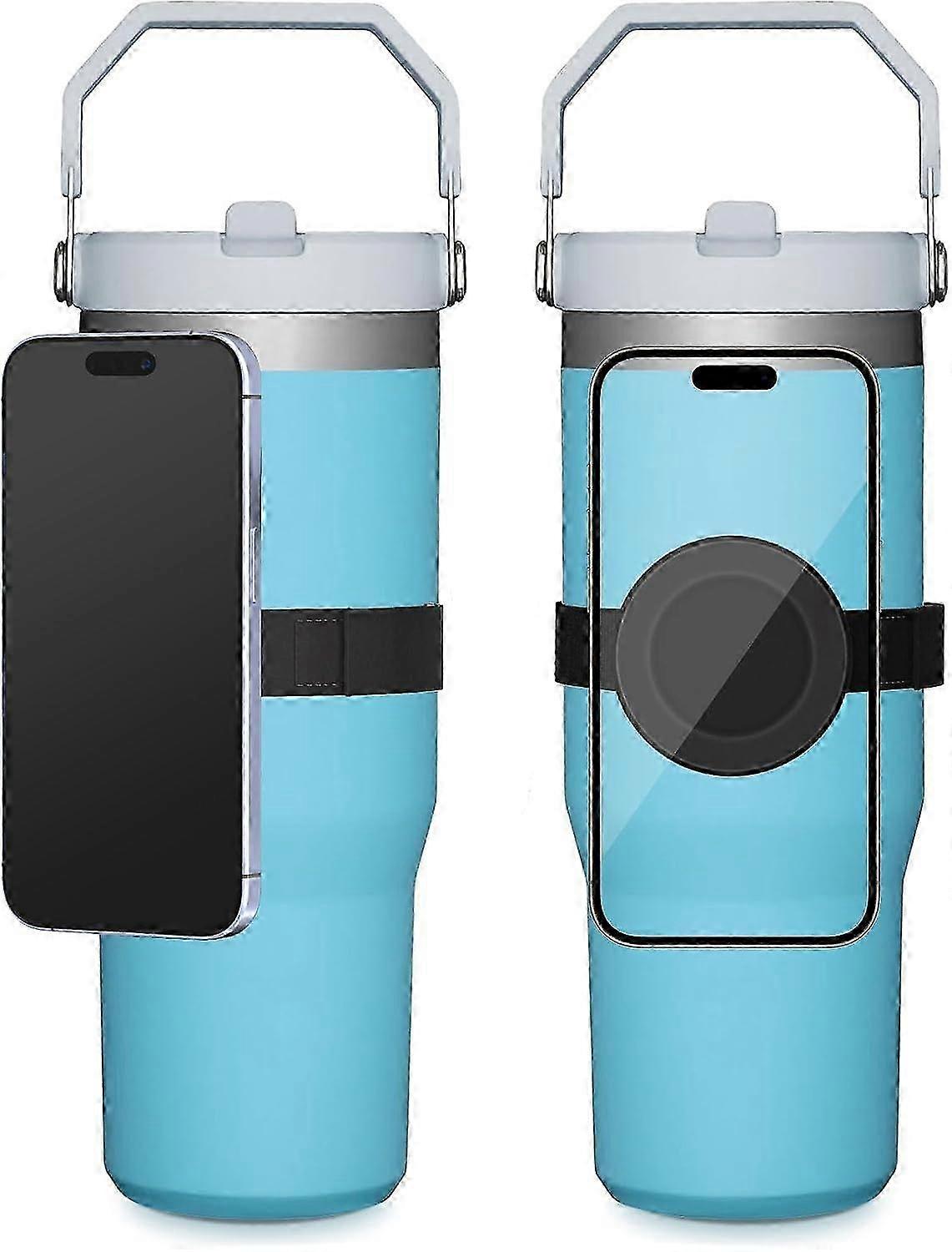 Magnetic Water Bottle Phone Strap Compatible for Stanley Owala Simple Modern YETI RTIC and Gym Tumbl