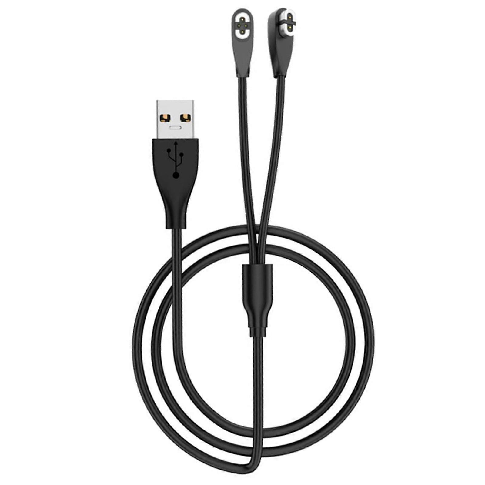 Magnetic Adapter Charging USB/Type C to 4Pin Power Charging Cable Fast Speed Connection Cord for S710 AS800 Headphone