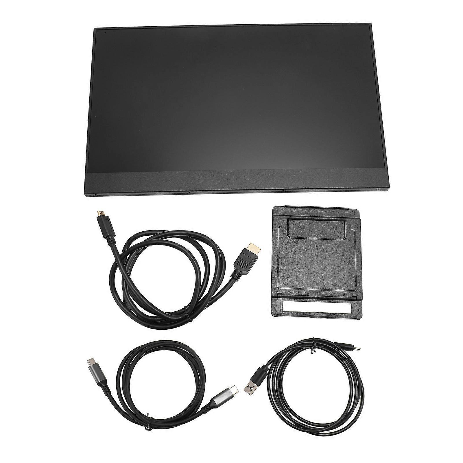 15.6" 4K Portable Display with USB-C and HDMI, IPS Screen for Laptops and Gaming