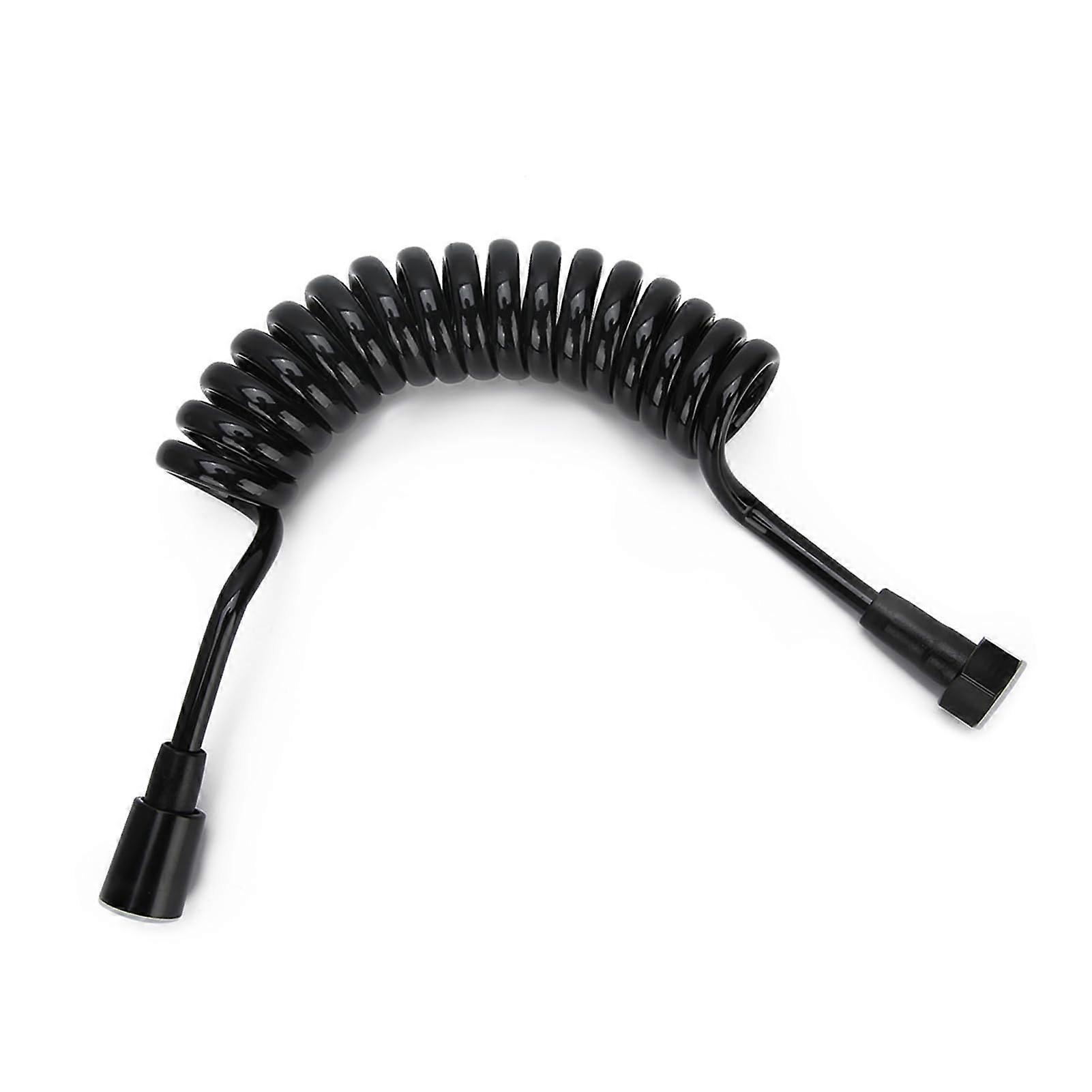 2M Flexible Copper Bidet Shower Hose, Retractable Bathroom Accessory, Durable and Adjustable, Compatible with Standard Fixtures