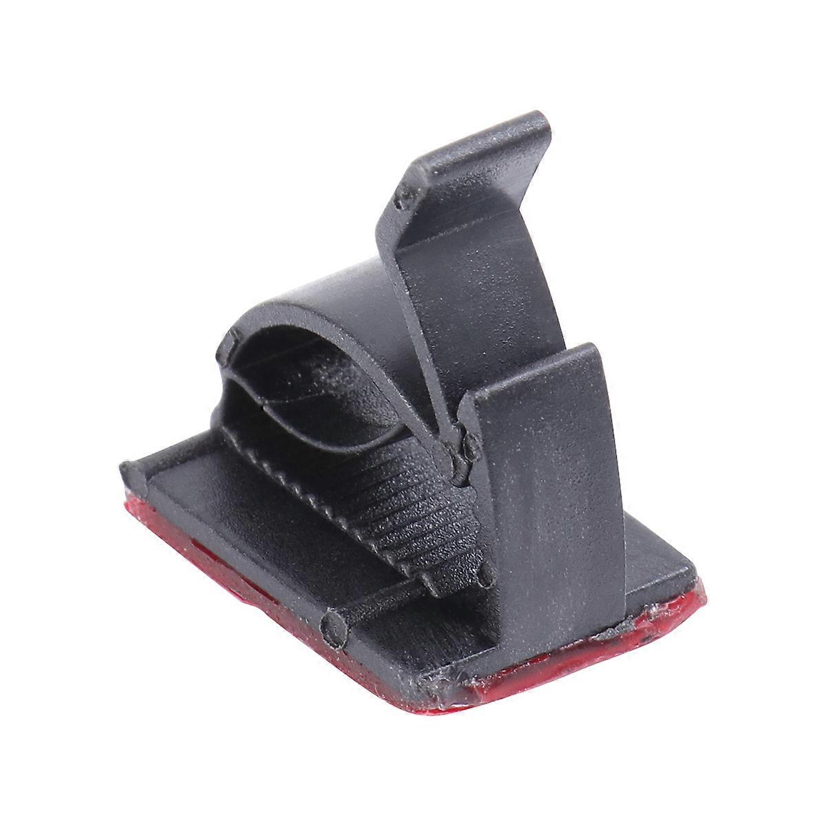 Cable Organizer Clips Wire Management Adjustable Adhesive Cable Clips Black 50Pcs