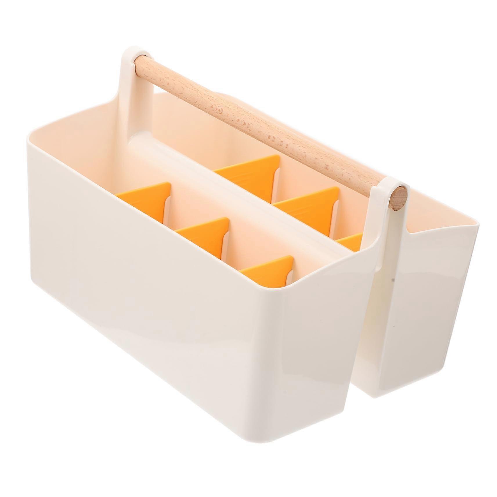 Storage Box for Stationery Desk Organizer Large USB with Handle Storage for Remote Controls Remote Control Holder Remote Control Holder Organizer