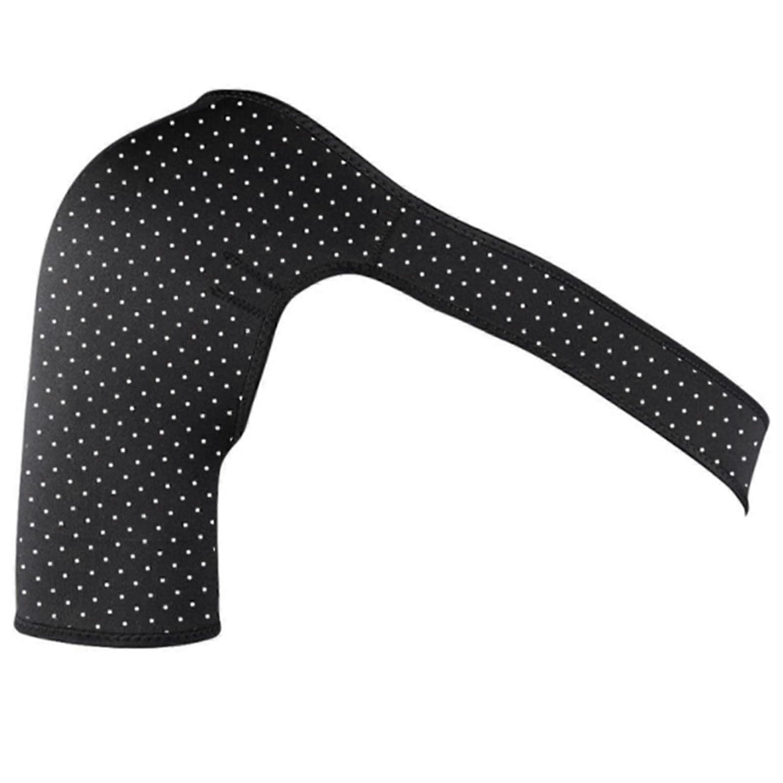 Shoulder Support Adjustable Neoprene Brace With Breathable Compression For Left Shoulder Injury Prevention For Sports