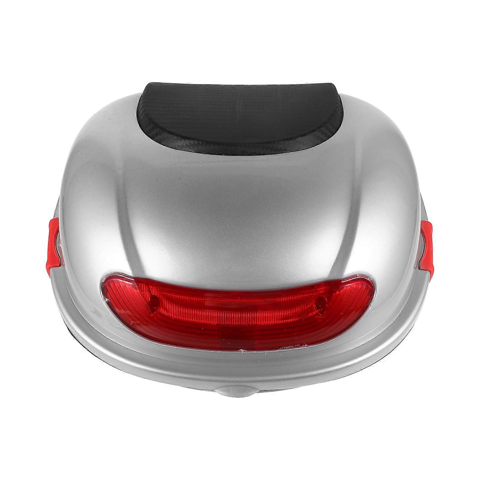 Scooter Carrier Top Case Motorcycle Tail Box Daily Use Multi 14.93X12.58X10.22in Waterproof Durable 1Pcs