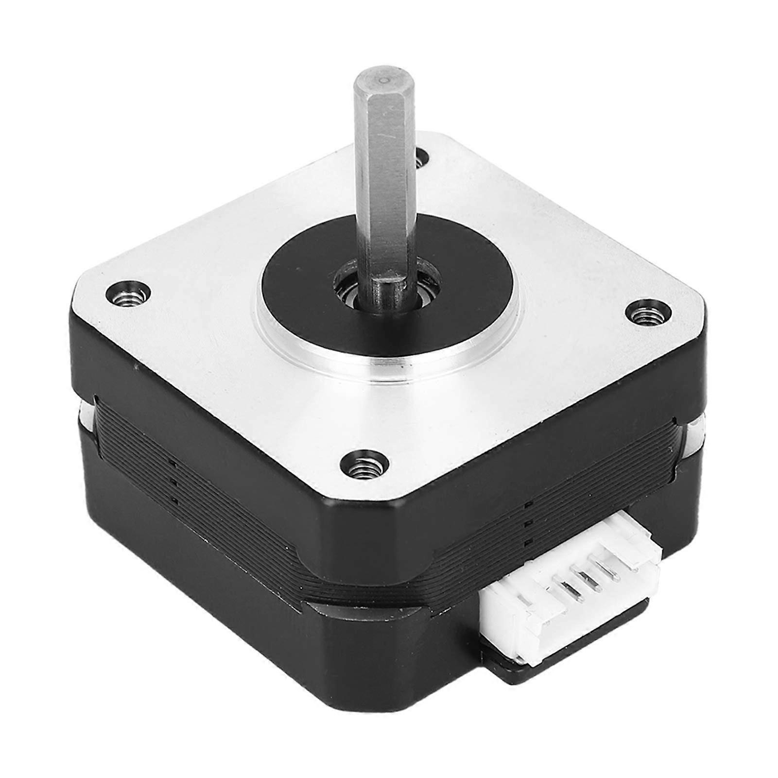 Stepper Motor 17HS4023 Kit, Small 12V Quiet 4-Wire Motor for 3D Printers and Electrical Applications