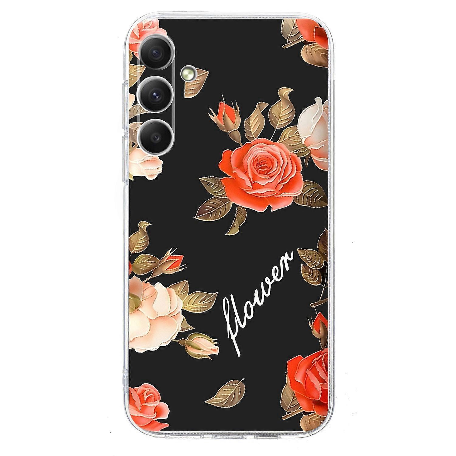 For Samsung Galaxy A36 5G Case Pattern Printing Shockproof Soft TPU Phone Cover