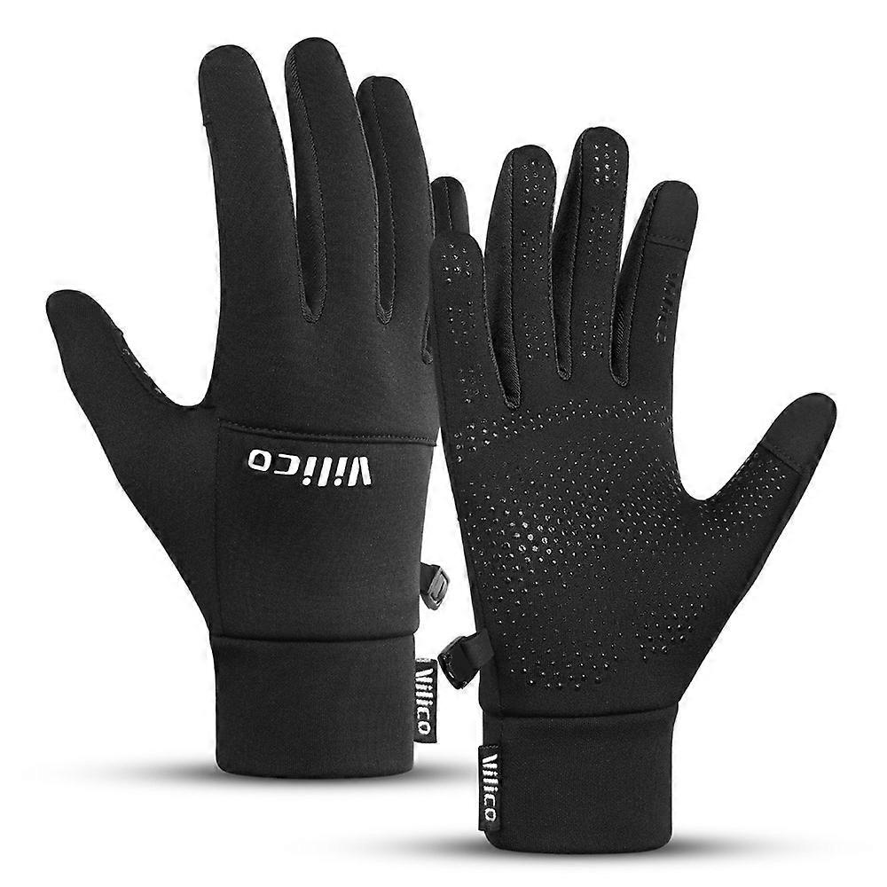 VILICO A0118 1 Pair Winter Gloves Touch Screen with Warm Fleece Lining for Running / Cycling / Hiking