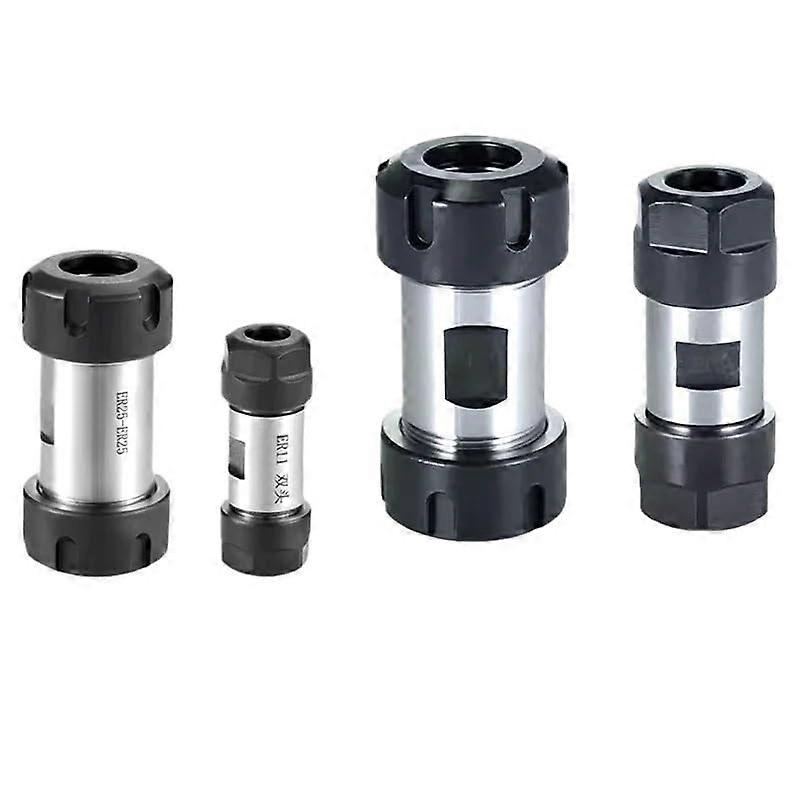 1 Piece Double-Headed ER Extension Rod Engine Conversion Kit ER11 ER16 ER20 ER25 ER32 Motor Shaft Column Collet Holder