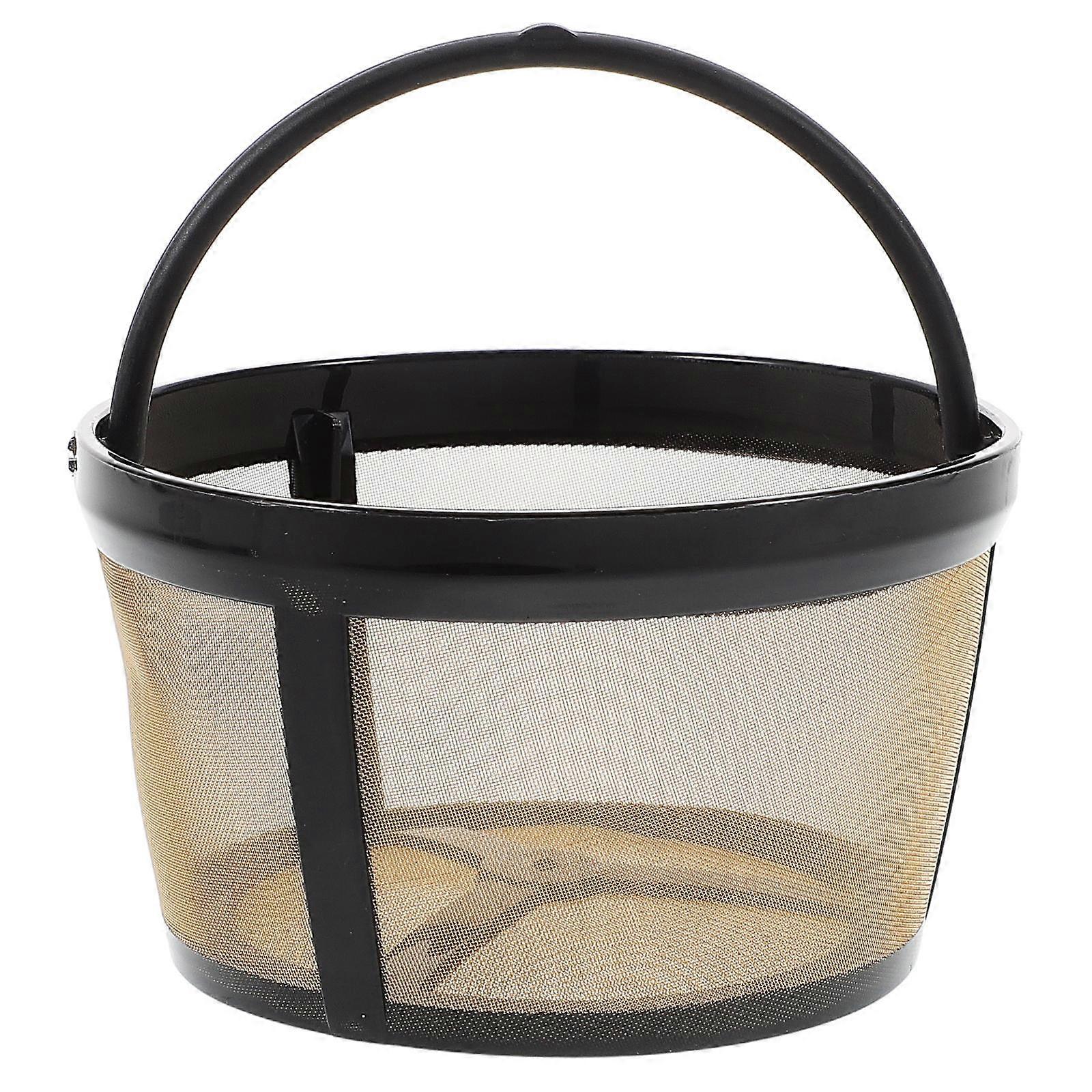 Durable Reusable Fine Mesh Coffee Filter Basket – Easy to Clean, Versatile Replacement for Single Serve and Brew Sections