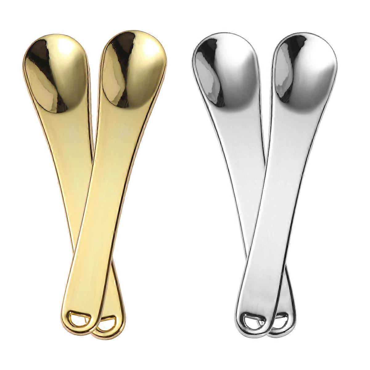 Scoop Cream Tool with Comfortable Grip Assorted Color Alloy for Women Beauty Care Small Enough to Take Along