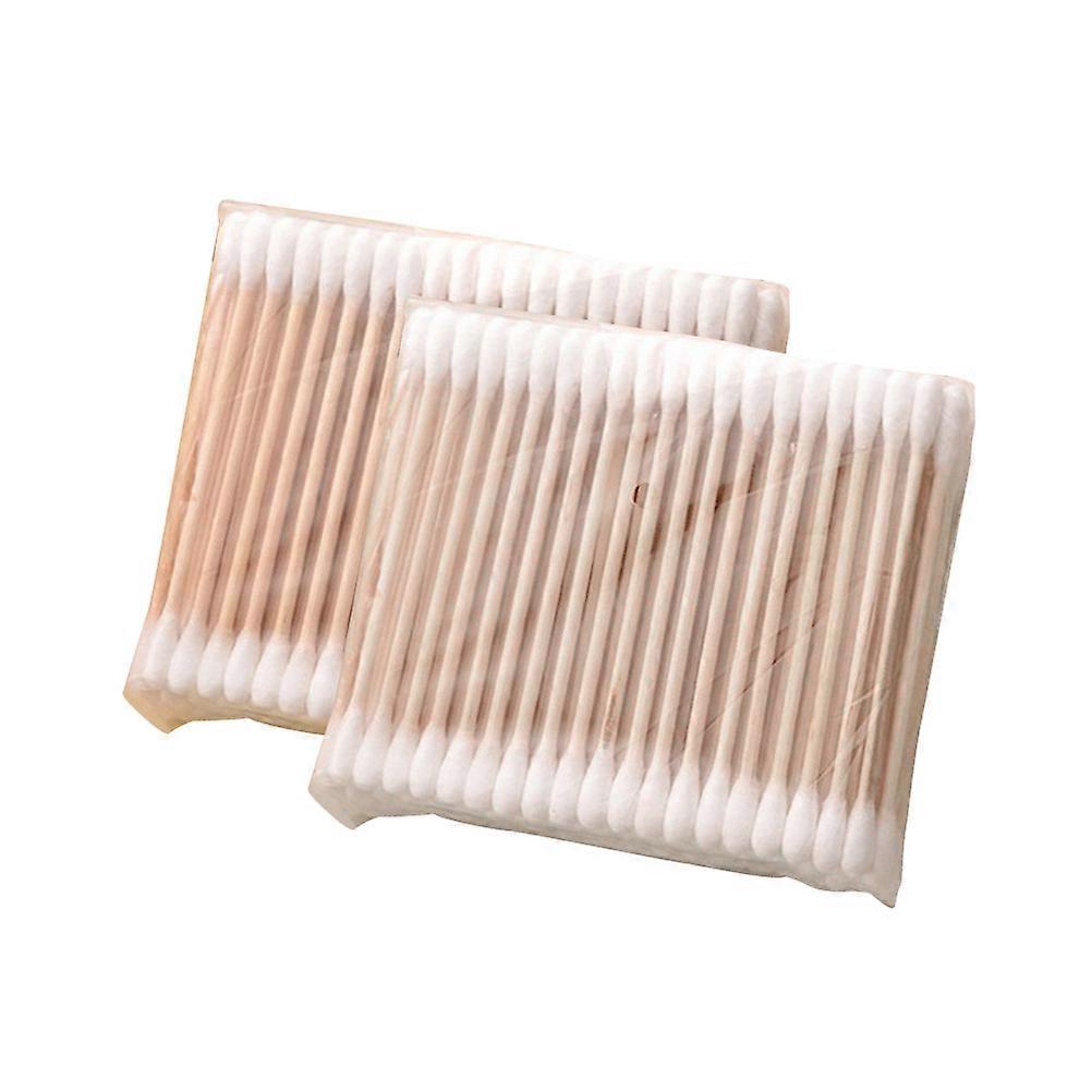 for Makeup Application and Removal with Wood Stick packs 100 pcs per pack