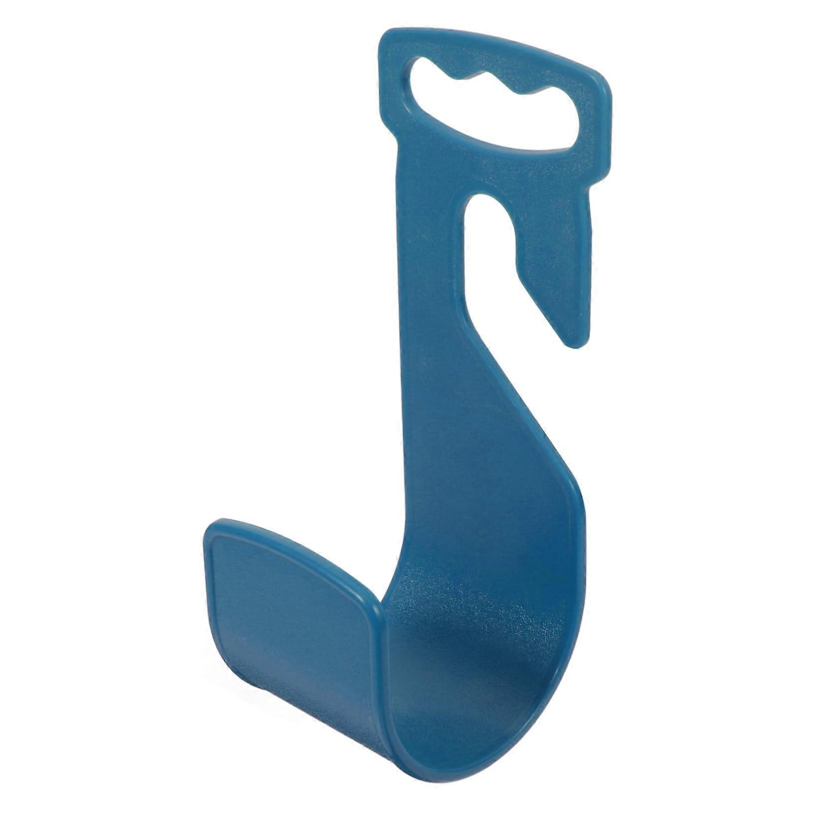Garden Hose Holder Robust Wall Mount for Garden Hoses Storage Solution to Install SpaceSaving and Durable Blue
