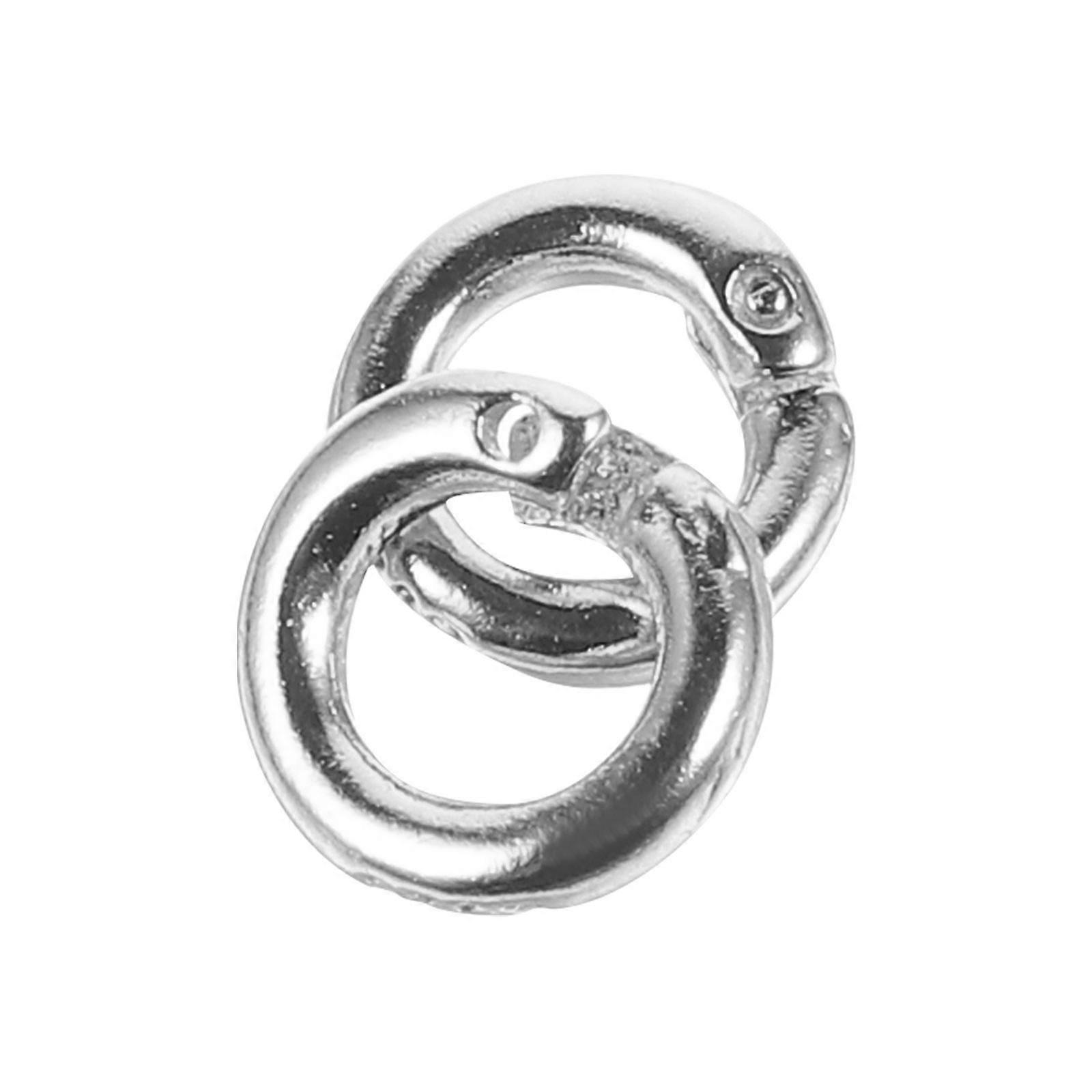 Sterling Silver Jump Rings for Jewelry Making – Small Open Rings for DIY Bracelets & Necklaces, Durable & Compact Design