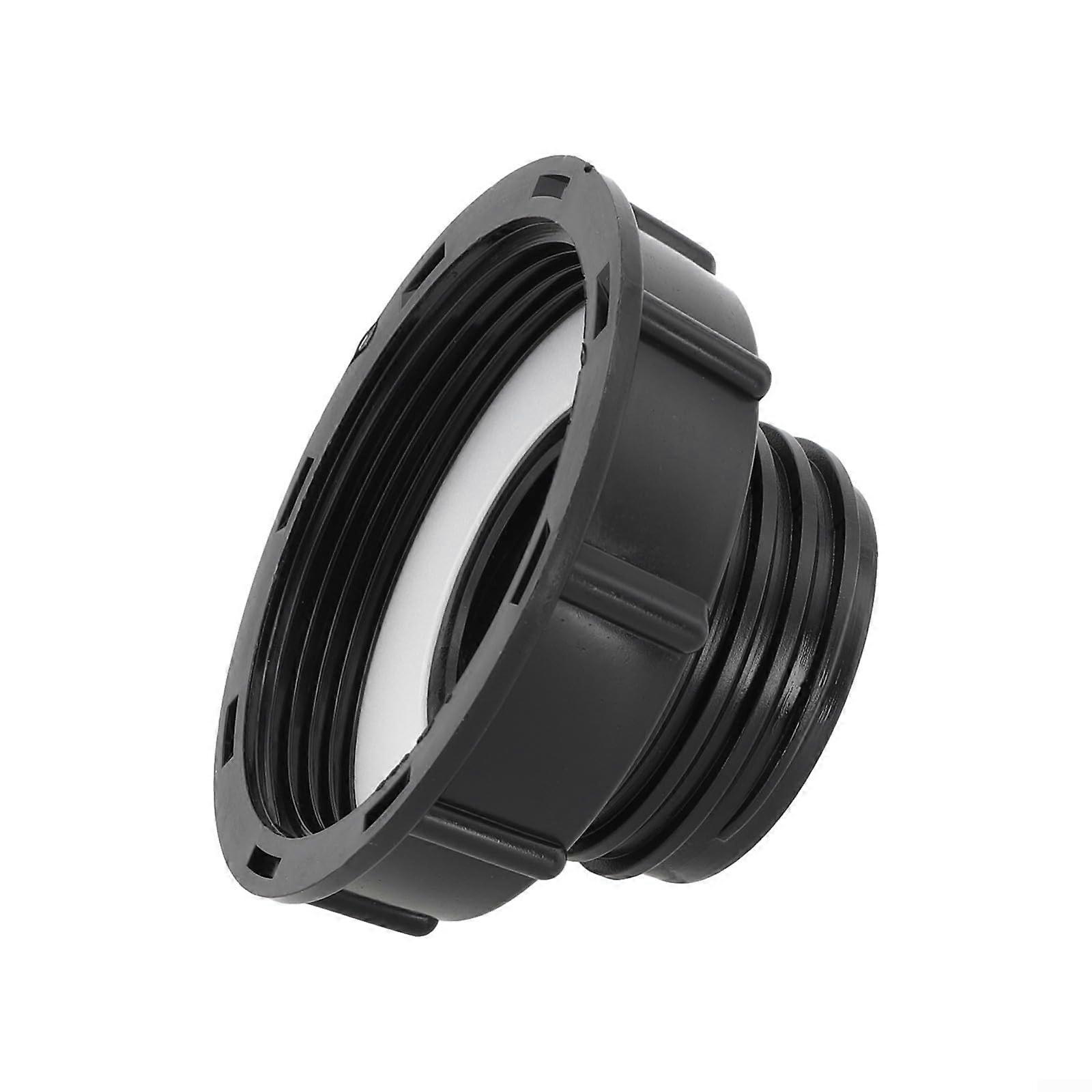 IBC Adapter 80 mm to 60 mm S60 x 6 for IBC Tank Connection, Durable Plastic, Size Compatibility, Leak-Proof Design