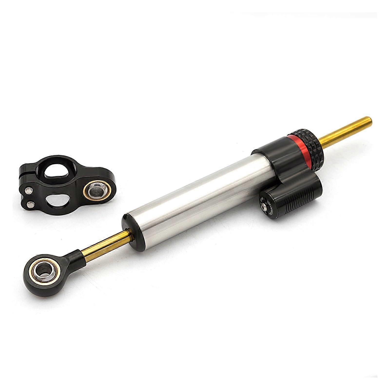 Sicherheitssteuerung Linear Umgekehrte Lenkungsdämpfer-Stabilisator Motorrad Cb600f Hornet 2007-2016 Silver Größe Dämpferhalterungs-Stützsatz