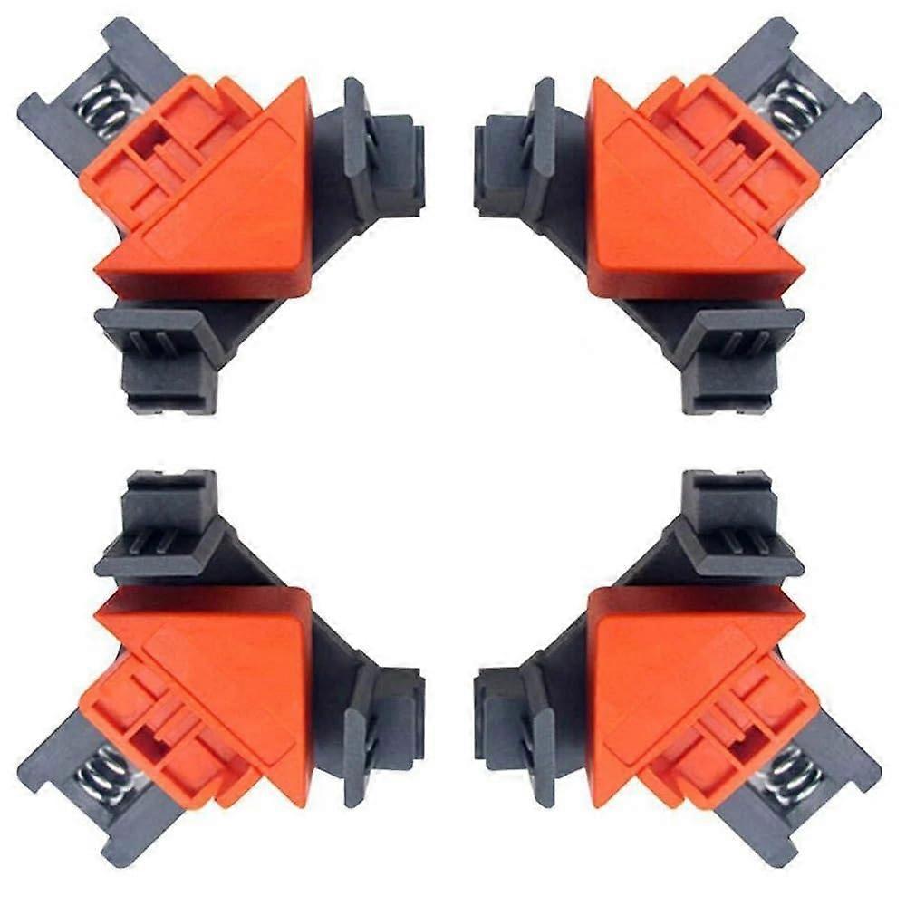 Winkelspanner 4 PCS 90 Degree Right Angle Clamp for Woodworking DIY Corner Clamp 4 Pieces