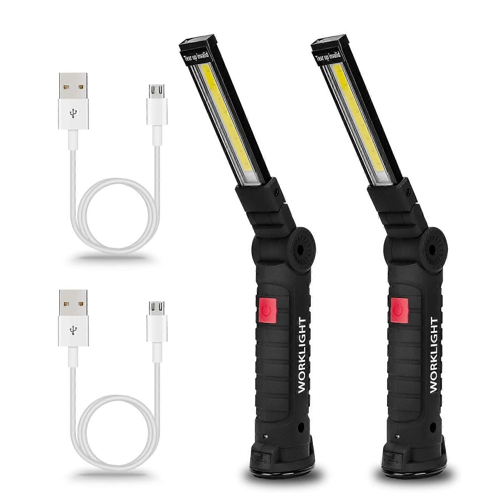 All-Round LED Torch With Magnetic Base 360 Degree Rotation For Machines Garage Emergency Tents