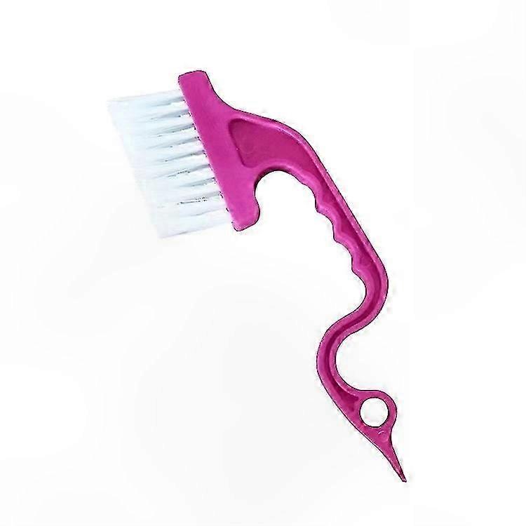 Red 2-Piece Cleaning Tool Set for Windows, Doors, and Kitchen Tracks