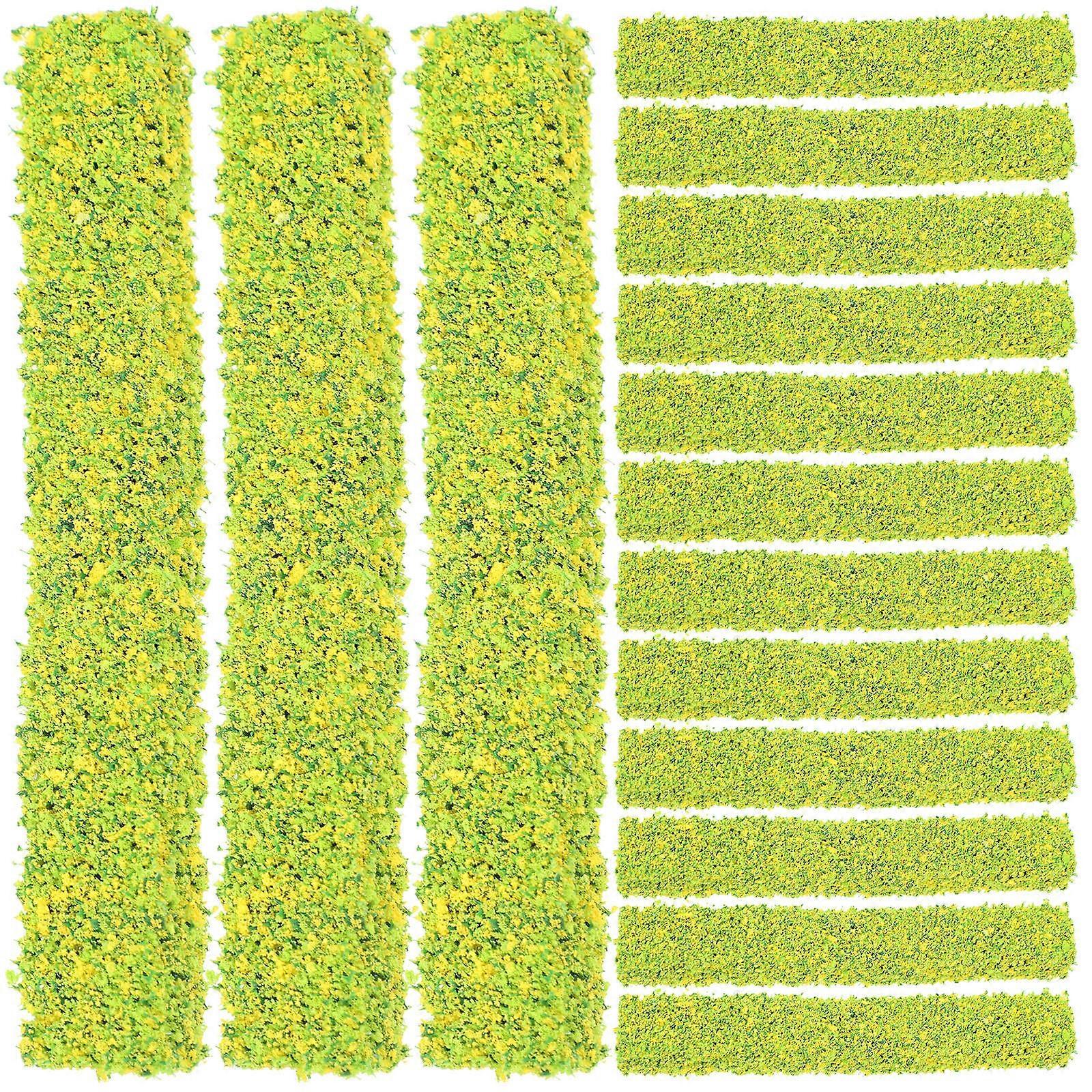 20pcs Mini Artificial Flower Clusters for Tabletop Micro Landscapes, Miniature Garden Decor, DIY Creative Design Projects