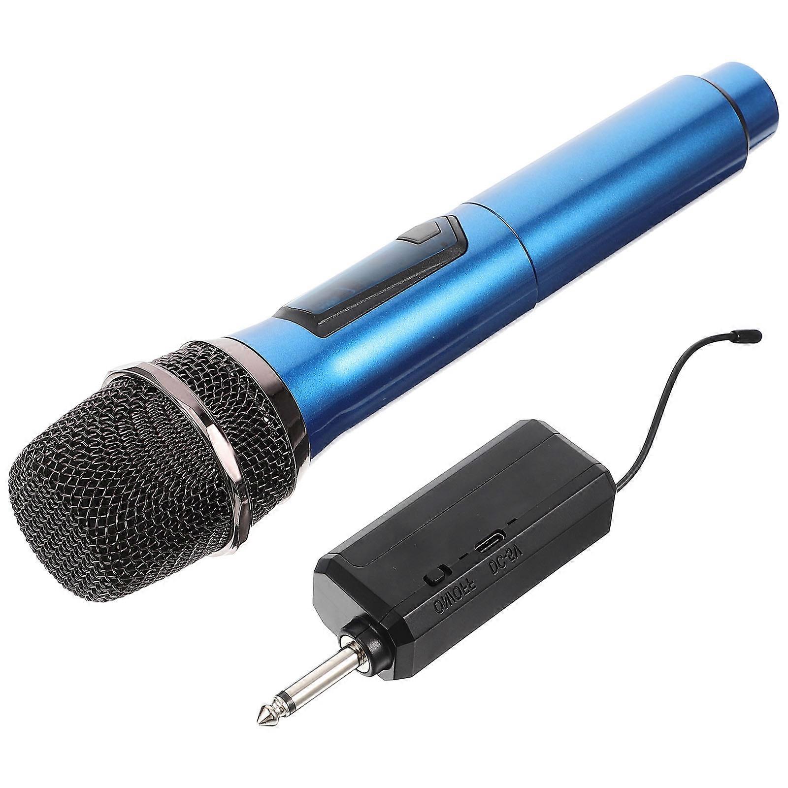 Handheld Microphone Karaoke Set For Dance Events Birthday Parties Wireless Connection Portable Noise Reduction