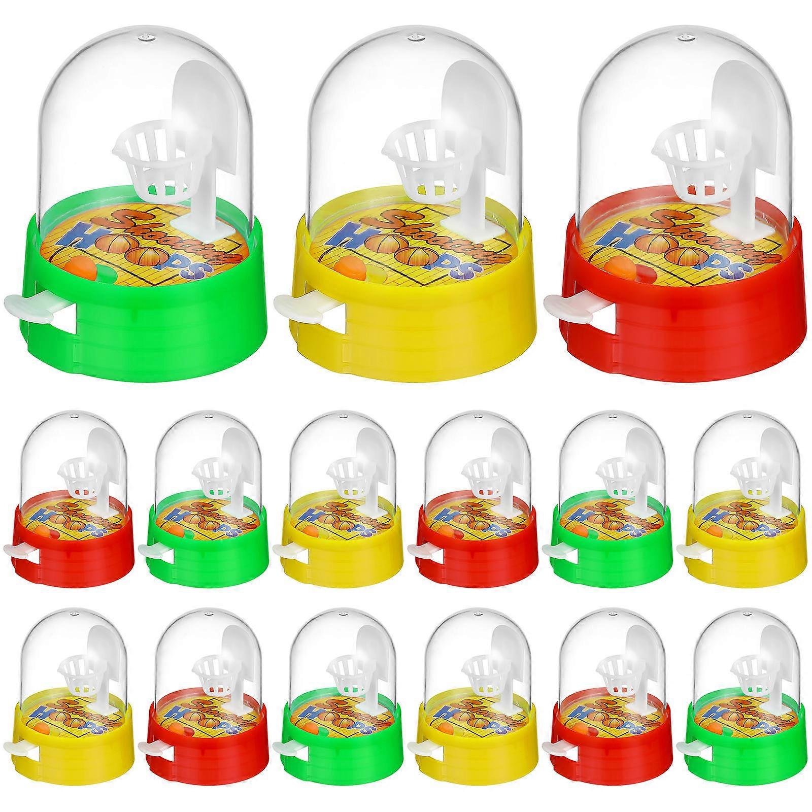 20pcs Mini Table Basketball Game Fun Finger Basketball for Indoor Play to Promote Coordination and Concentration Skills