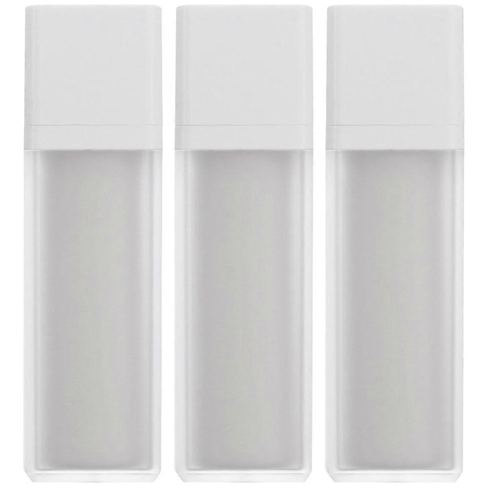 3Pcs Airless Pump Bottle Refillable Empty Travel Lotion Pump Containers Vacuum Press Pump Bottles