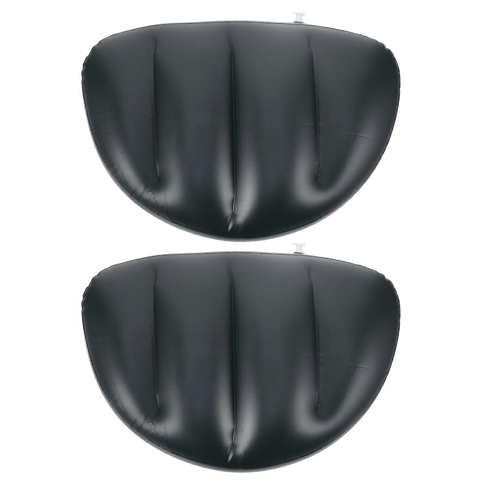 2pcs PVC フィッシングチェアシートパッドフィッシングクッション フィッシングボート用(グリーン)