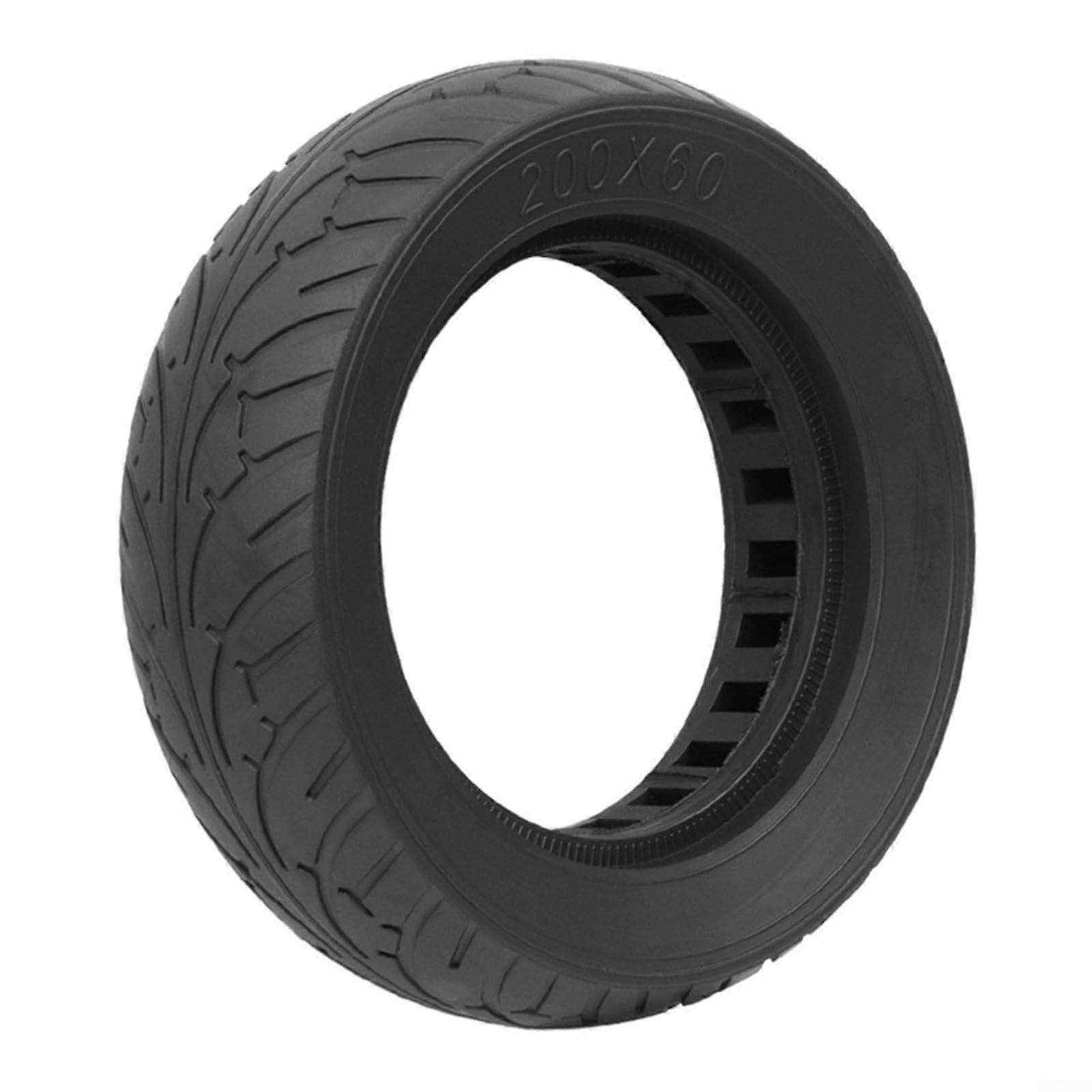 8 Inch 200 x 60 Solid Rubber Tyres for Zero 8 Electric Scooter Explosionproof Tyre NonSlip