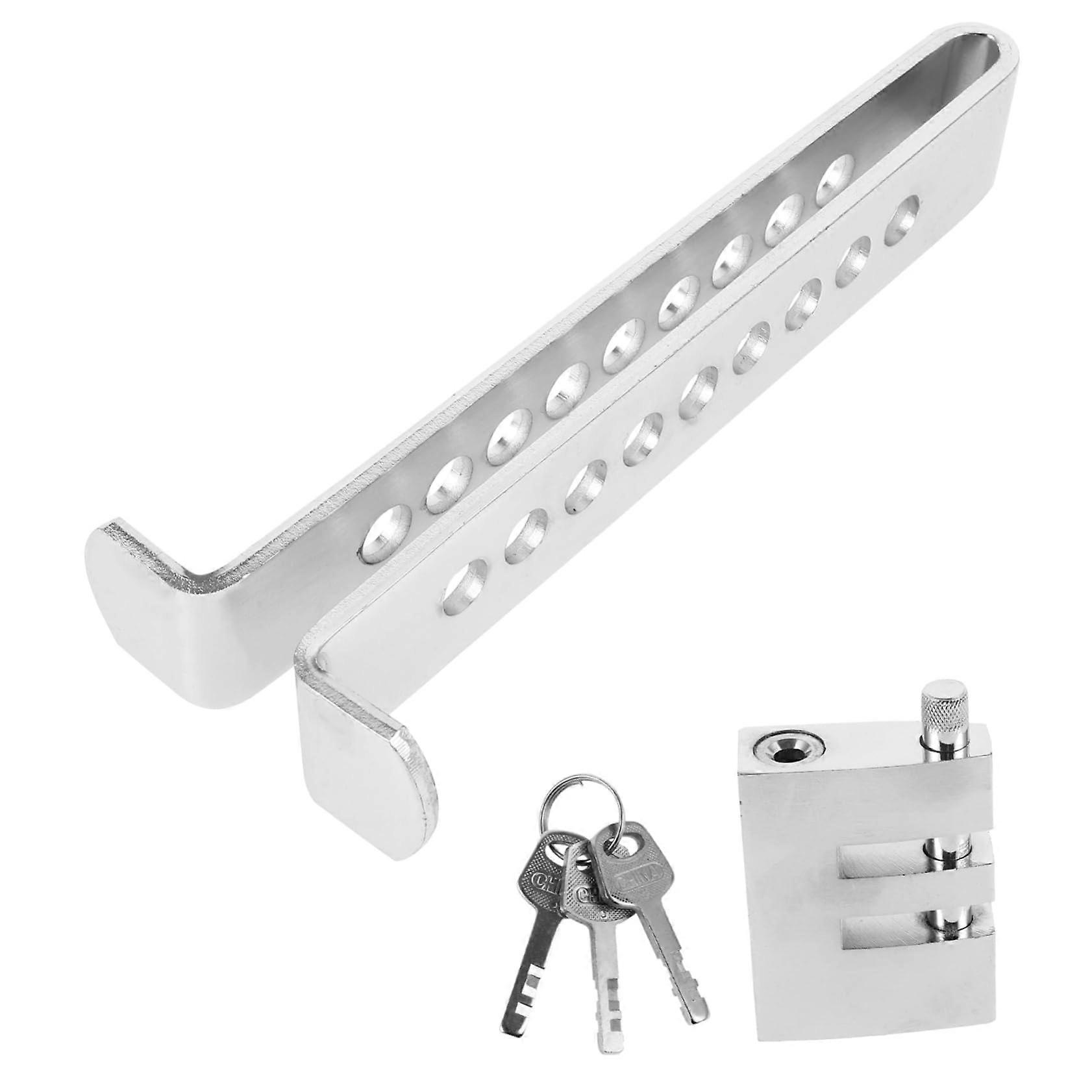 Car Steering Wheel Lock with Adjustable Telescopic Clutch Pedal Security for Various Vehicles