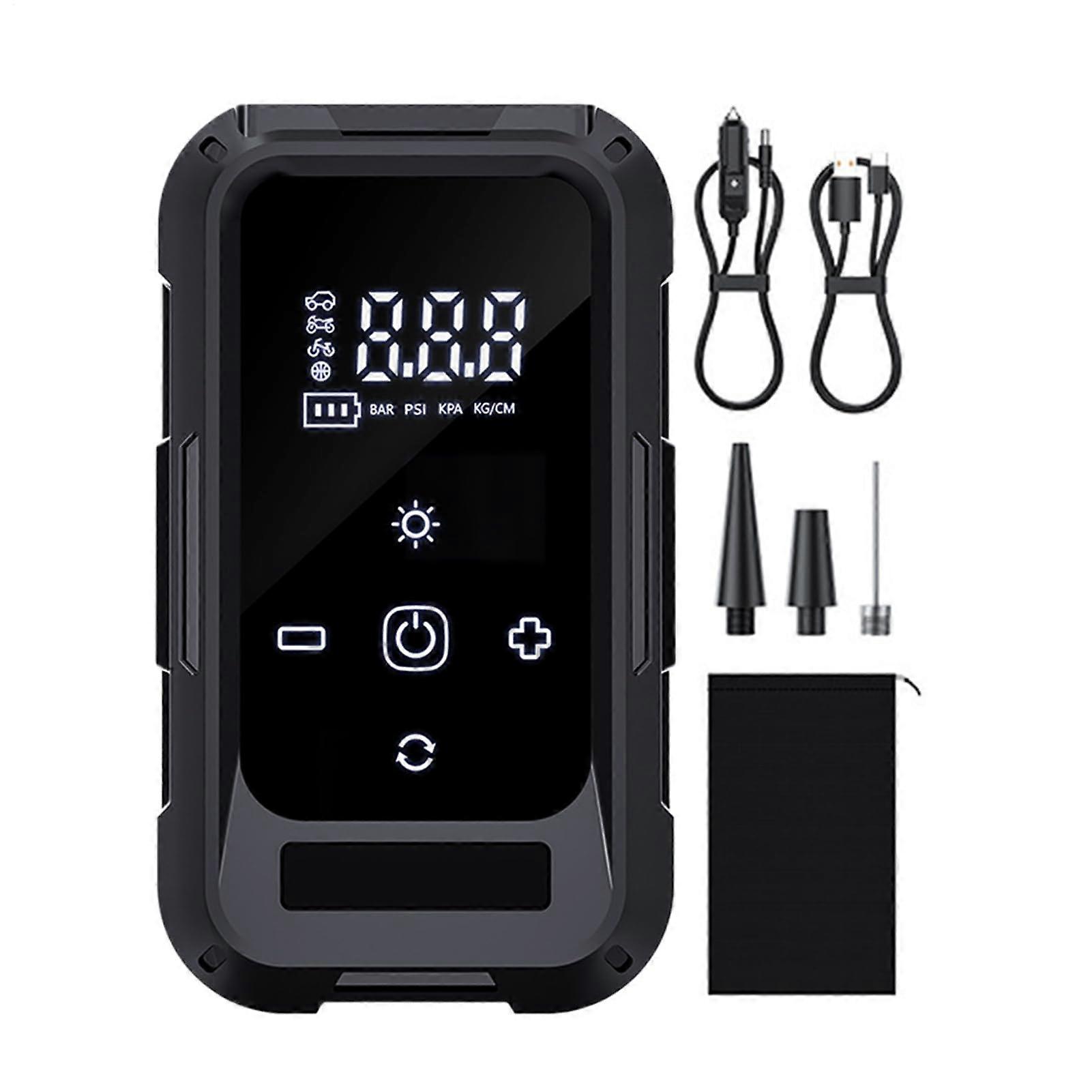 Digital Display Portable Tire Inflator Auto ShutOff for Vehicle Home Garage