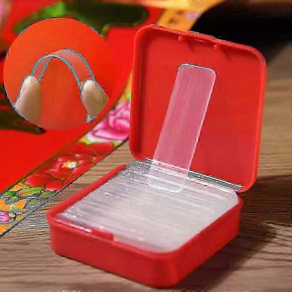 60pcs Reusable Multifunctional Adhesive Double Sided Transparent Non-marking Sticky Tape