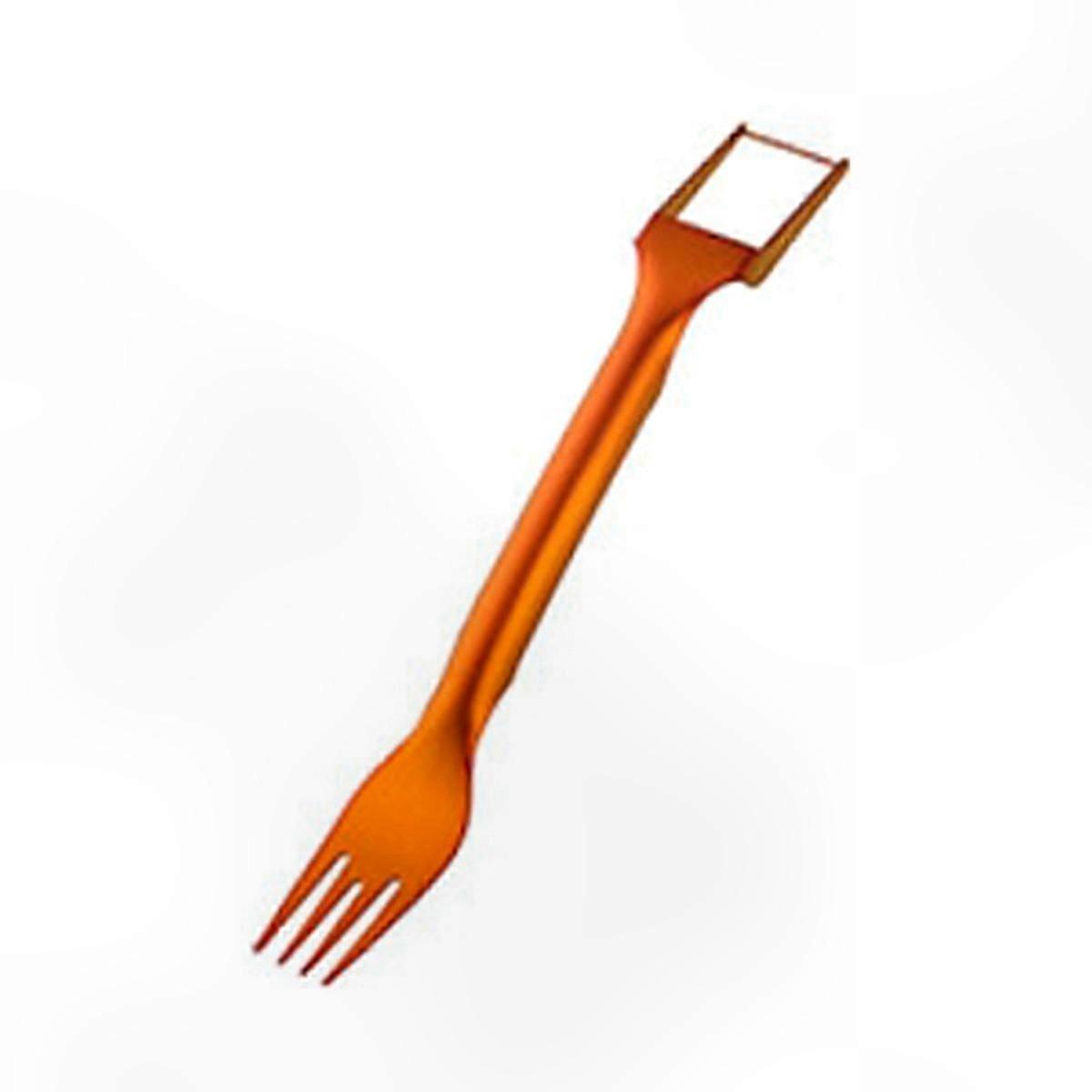 2-In-1 Stainless Steel Fruit Cutter, Dual Watermelon Cutter Slicer Tool, Portable Cutter Fork